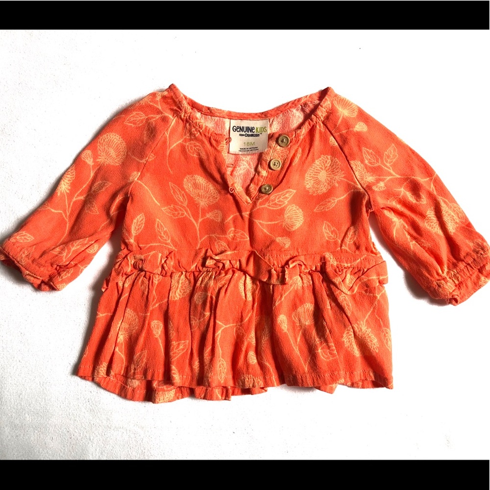 🍁SALE Toddler Flowy Top